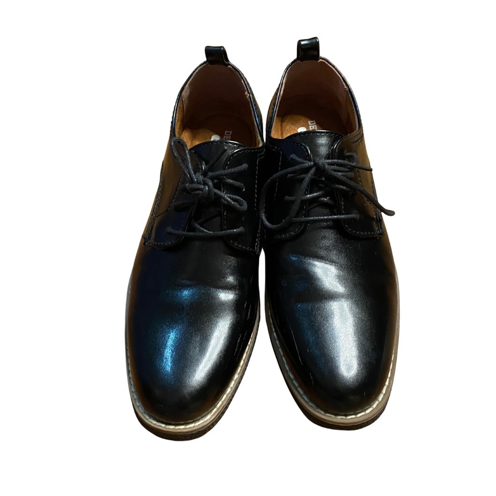 Deer Stags Zander Men’s Dress Shoes Black Lace-Up Size 6.5M